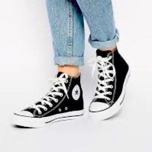 Black High Top Converse